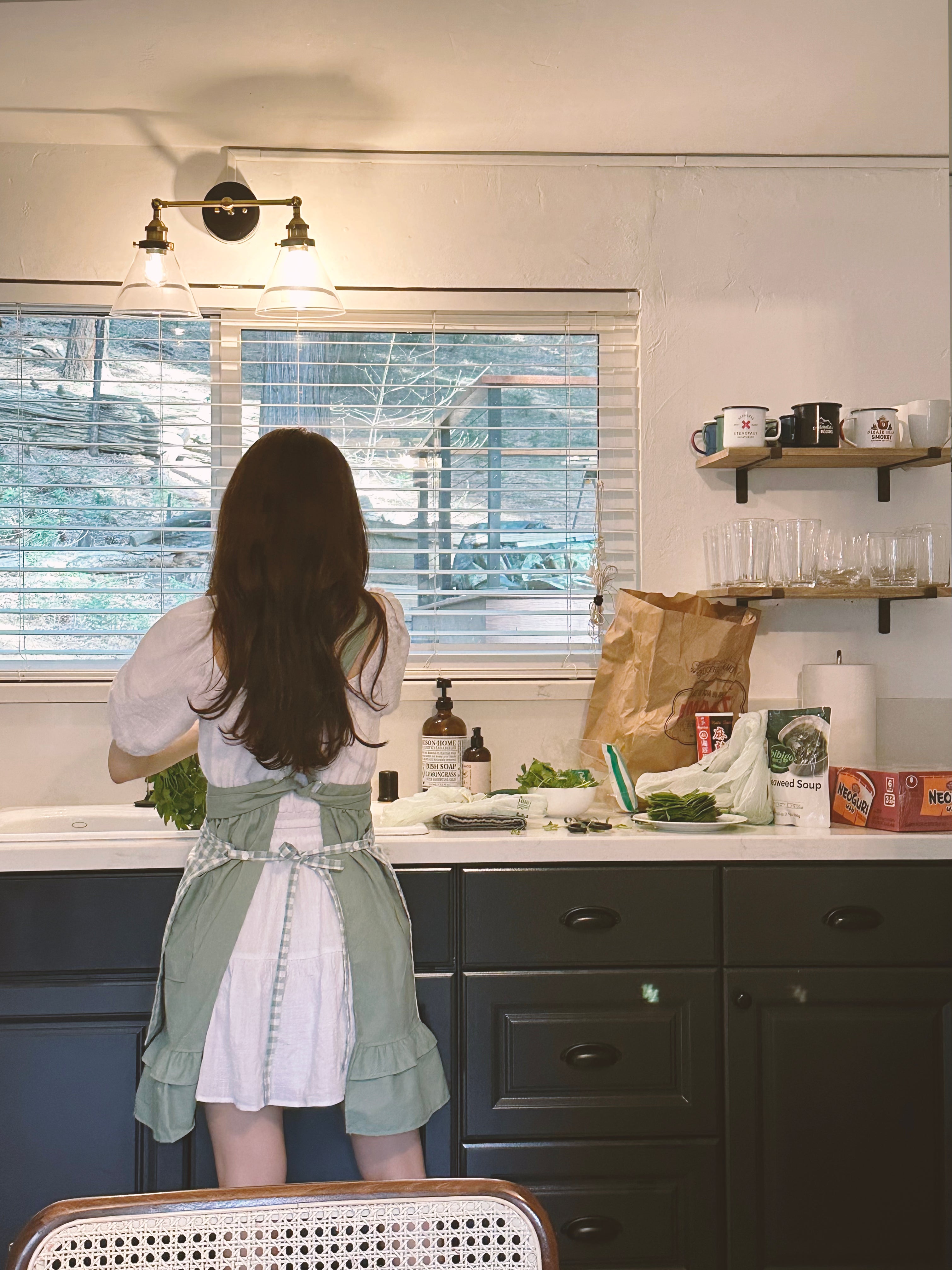 Green Apron Set (Adult)