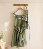 Green Apron Set