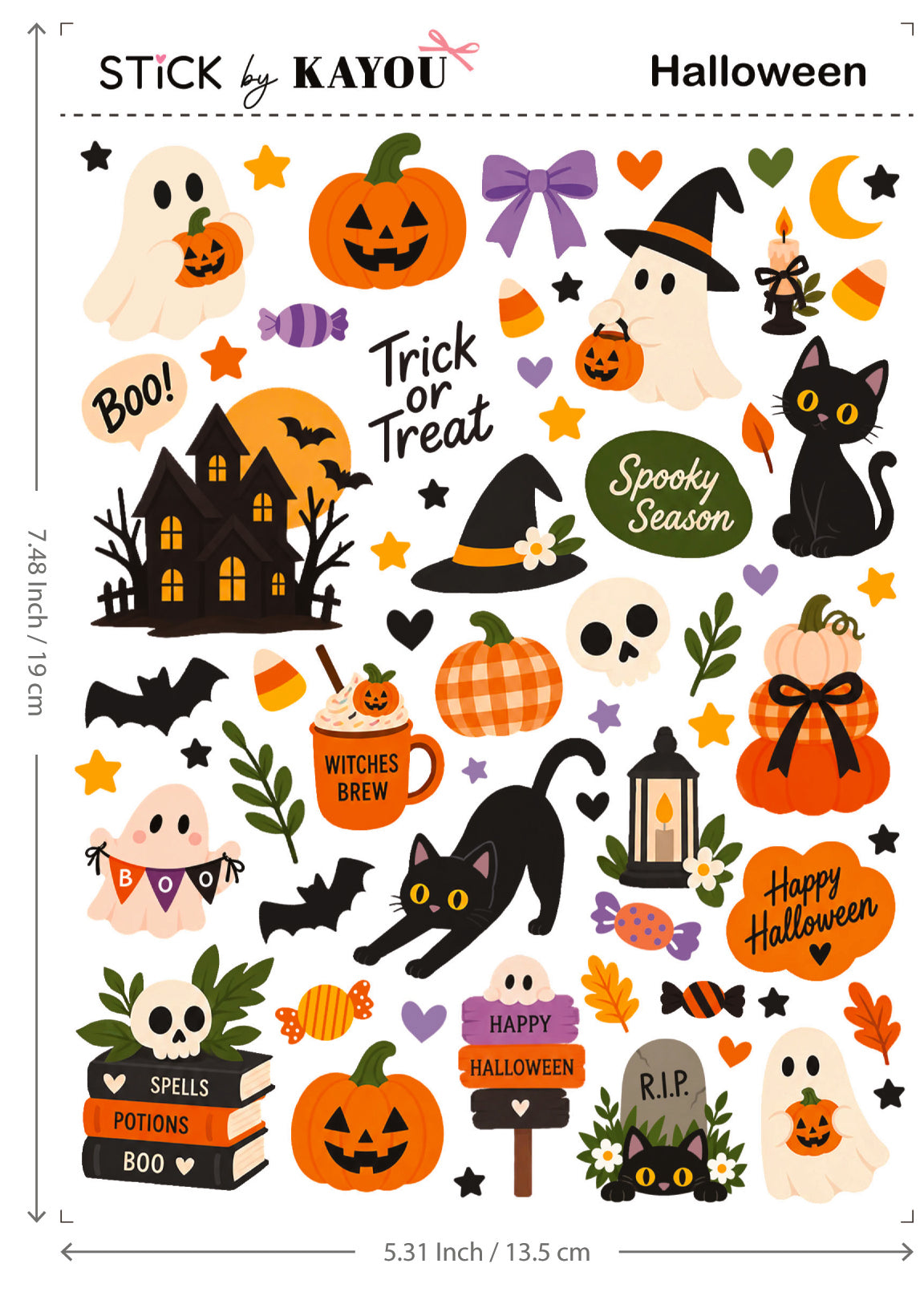 UV transfer sticker sheet